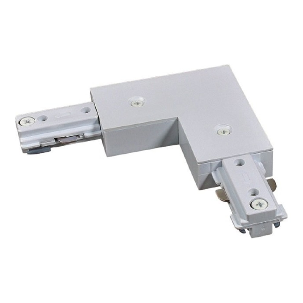 3 WIRES SURFACE MOUNTED TRACK ACCESSORIES L CONNECTOR WHITE & BLACK