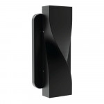 LED WALL LIGHT 110-240V - 11W - OSRAM LED CHIPS DIE CAST ALUMINUM+PC BODY - 710 LM  - 110° - IP65 - 3000K - BLACK