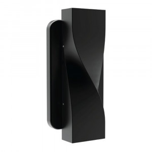 LED WALL LIGHT 110-240V - 11W - OSRAM LED CHIPS DIE CAST ALUMINUM+PC BODY - 710 LM  - 110° - IP65 - 3000K - BLACK