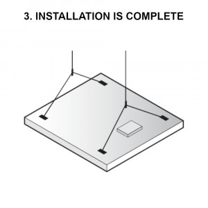 CLPBL-SUSP-2X2 - LUMIFARO - LED