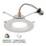 5-6" LED Recessed Retrofit 13W RGB Adjustable White 2700K-4000K WiFi Matte White
