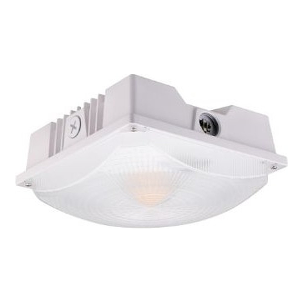 CP03 CLASSIC CANOPY LIGHT - CANOPY LIGHTS - 20W/30W/40W - 3000K/4000K/5000K - 120-347V - WHITE - DLC PREMIUM S-ET054C