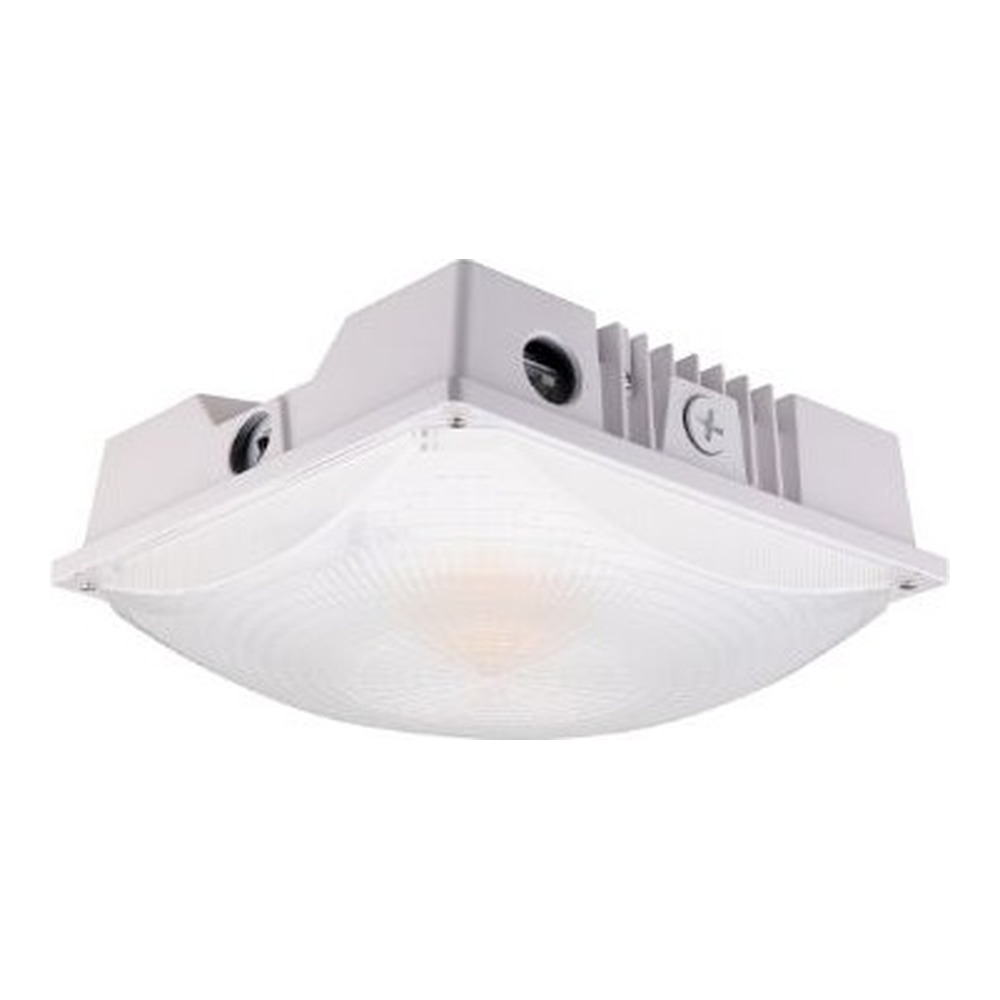 CP03 CLASSIC CANOPY LIGHT - CANOPY LIGHTS - 50W/60W/75W - 3000K/4000K/5000K - 120-347V - WHITE - DLC PREMIUM S-BEXF8Q