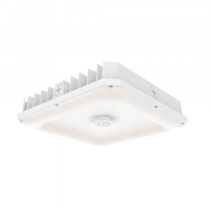 CANOPY 10X10" 80-60-40-20W 120-347V 35-40-50K WHITE FROST MOTION READY 3PINS DIM 0-10V DLC PREMIUM - DLC ID