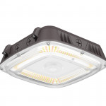 CPM - Canopy Light - Square - 20W/40W/55W/65W/75W - 3000K/4000K/5000K - 120-347V - Bronze - 5 Year Warranty