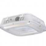 CPM - Canopy Light - Square - 20W/40W/55W/65W/75W - 3000K/4000K/5000K - 120-347V - White - 5 Year Warranty