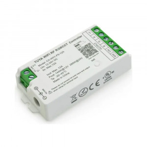 CUL CERTIFIED LED CONTROLLER - WIFI AND RF2.4GHZ - SINGLE COLOR - 3CCT - RGB - RGBW - RGBCW 5 IN 1 CONTROLLER -