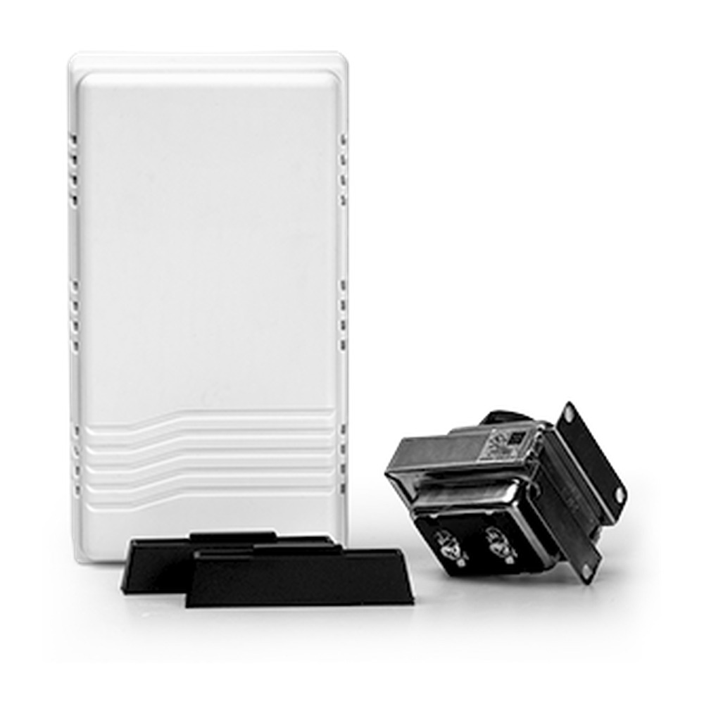 DC-6203 - ENSEMBLE COMPLET DE CARILLON AVEC DEUX BOUTONS POUSSOIRS NON LUMINEUX ET UN TRANSFORMATEUR 16