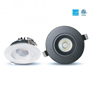 DESIGNER DEEP 4-INCH RECESSED/GIMBAL LED FIXTURE - 5CCT (2700K TO 5000K) - 12W - 900LM - DIMMABLE