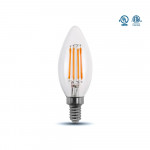 E12 LED FILAMENT 4W - 400LMN - 3000K - DIMMABLE