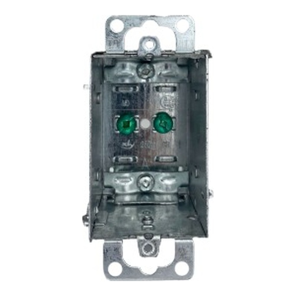 1004-L - Deep Gangable Box with Ears and NMD Clamp 15 cu.in