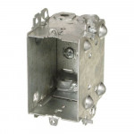 1104-LH - Gangable Box with NMD Clamp 12.5 cu.in