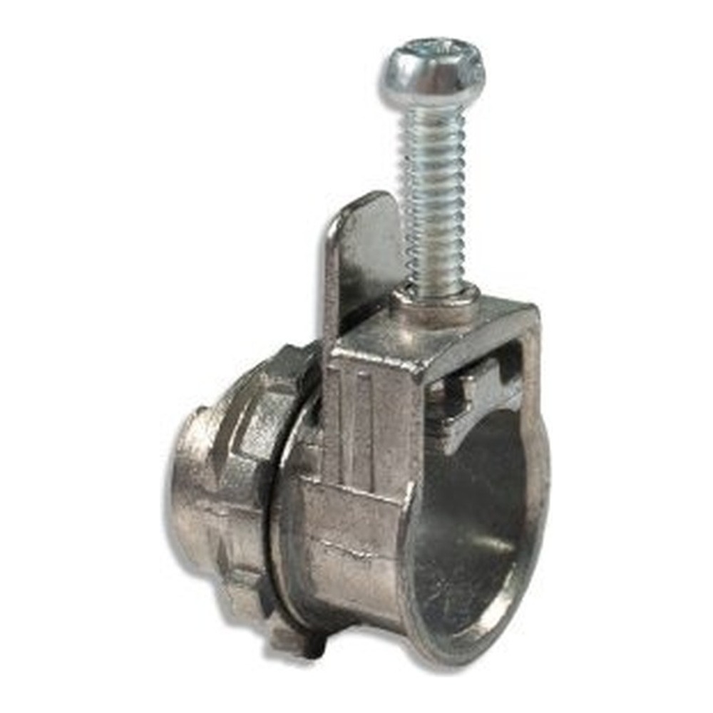 L16 - 3/8’’ Box Connector for 1/2’’ Knockouts - Metallic