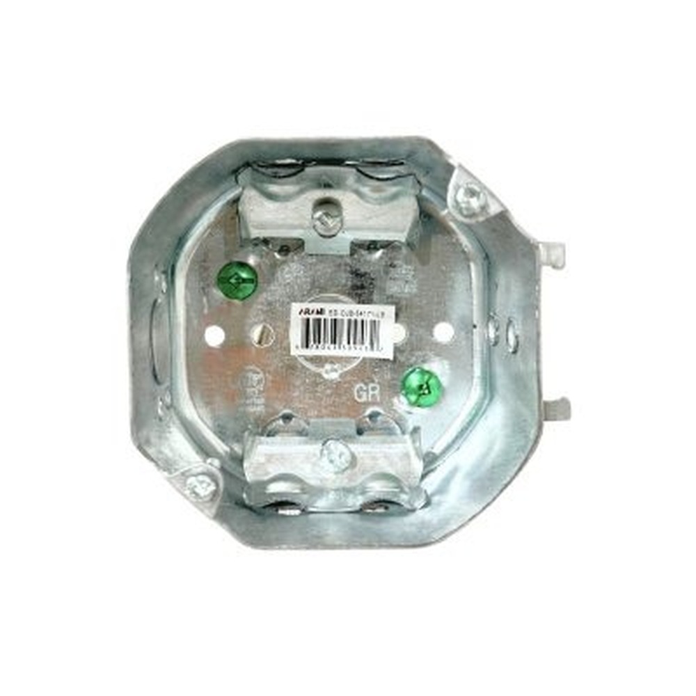 54171-LB - Side Bracket Mount Octagonal Box with NMD Clamp 21 cu.in