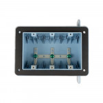 SLH-3 - 3 Gang Plastic Non-Airtight Box 48 cu.in.