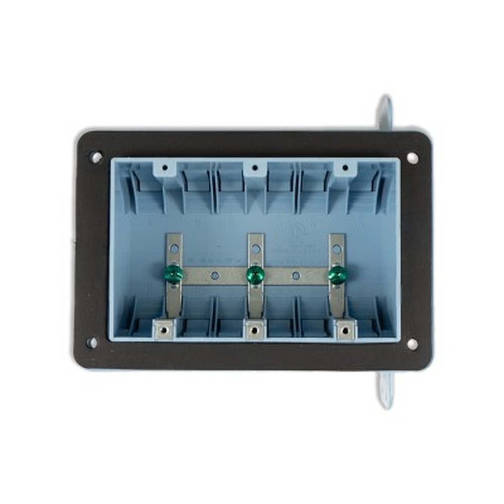 SLH-3 - 3 Gang Plastic Non-Airtight Box 48 cu.in.