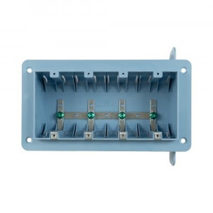 SLH-5 - 4 Gang Plastic Non-Airtight Box 67 cu.in.