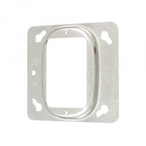 52C13 - 1 Gang 4’’ Metallic Box Cover with 1/2” Raise