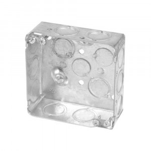 52151-K - 4’’ Square Shallow Box 21 cu.in