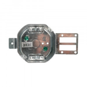54171-LSSAX - Steel Stud Mount Octagonal Box with Armored Cable Clamps 21 cu.in