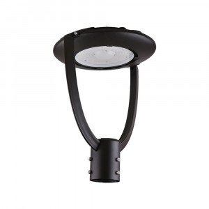 EDA-PT POST TOP - DB (DOUBLE ARM) - TYPE V-90D - 75M MW 75-60-40W - MK 30-40-50K - 120-347V AUTO-SENSING DRIVER -