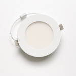 ENDURA 6" SLIM PANEL - 12W (1100LM) - SELECTABLE 5-CCT (27-30-35-40-50K) - 120-347V - WHITE - FT6 CABLE - 80CRI -