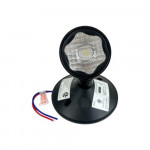 Emergency Remote Head 1 - Single - 2W - 6-24VDC - Black - V1