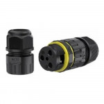 Inline Connector - Auxiliary Products - Inline Connector - IP68 - 400V - 3 Poles (for HB8 - LHB04 - FL05 - and FLM02)