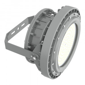 UFO Explosion-proof C1D1 120-277V 150W 5000K grey finish clear lens