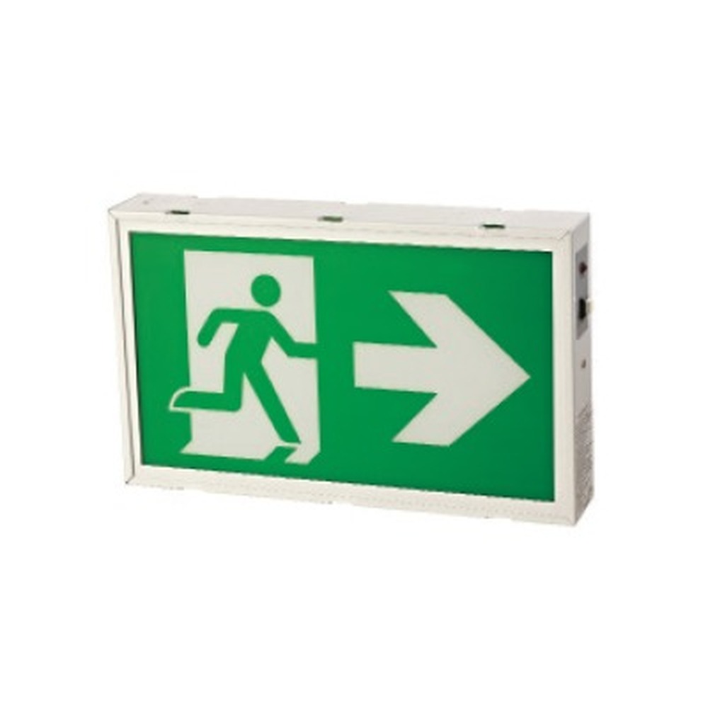 Running Man 2 - Steel - No Bat - 1W - 6-24VDC or 120-347V - V1