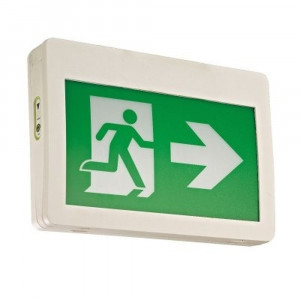 Running Man 4 Plastic - No Bat - 1W - 6-24VDC or 120-347V - V1