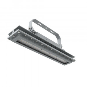 Luminaire linéaire antidéflagrant 2FT 60W 120-277V 50K gris lentille claire C1D2 IP66