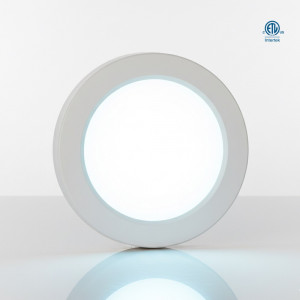 9" FLUSH MOUNTS WITH ADJUSTABLE CCT. 18W - 1400LMNS - 120-277V - 0-10V DIMMING - (2700K - 3000K - 3500K - 4000K -