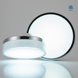 12-INCH LED RECESSED CEILING LIGHT IP65 OUTDOOR WET LOCATION - ADJUSTABLE CCT 22W 1700LM DIMMABLE 120V TRIAC