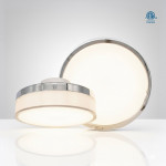 IP65 WET LOCATION (OUTDOOR) - 7" FLUSH MOUNT W/ ADJUSTABLE CCT. 15W - 1200LMNS - 120V TRIAC DIMMING (2700K -