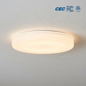 9" FRAMELESS FLUSH MOUNT W/ ADJUSTABLE 5CCT (2700K - 3000K - 3500K - 4000K - 5000K) - 18W - 1400 LUMENS - TRIAC