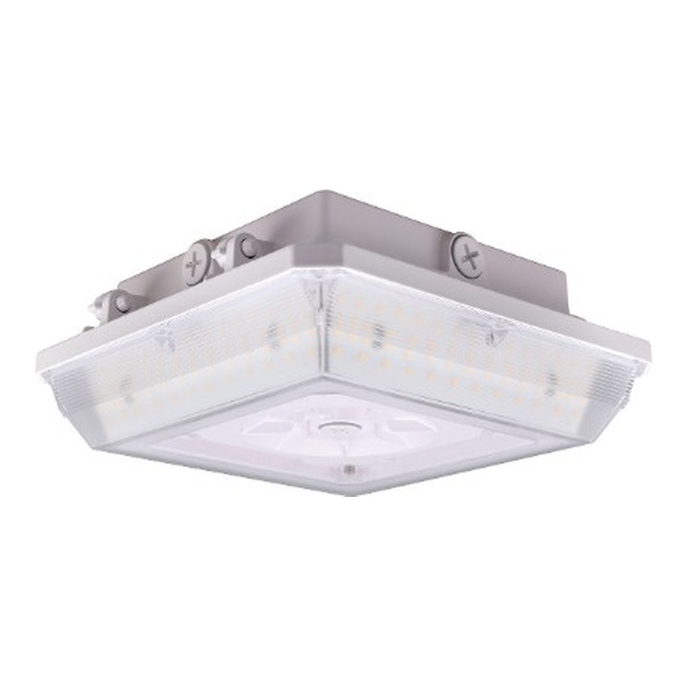 GCL01 Garage Canopy Light - Canopy Lights - 45W - 4000K - 120-347V - White - DLC Premium PL8F1N9ML4HC - 5 Year Warranty