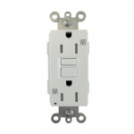 GFCI Safety Outlet - 15 amp - 125V - White - V2