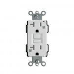 GFCI Safety Outlet - 20 amp - 125V - Blanc - V2