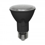 PAR20 7W 5CCT BLACK LED BULB