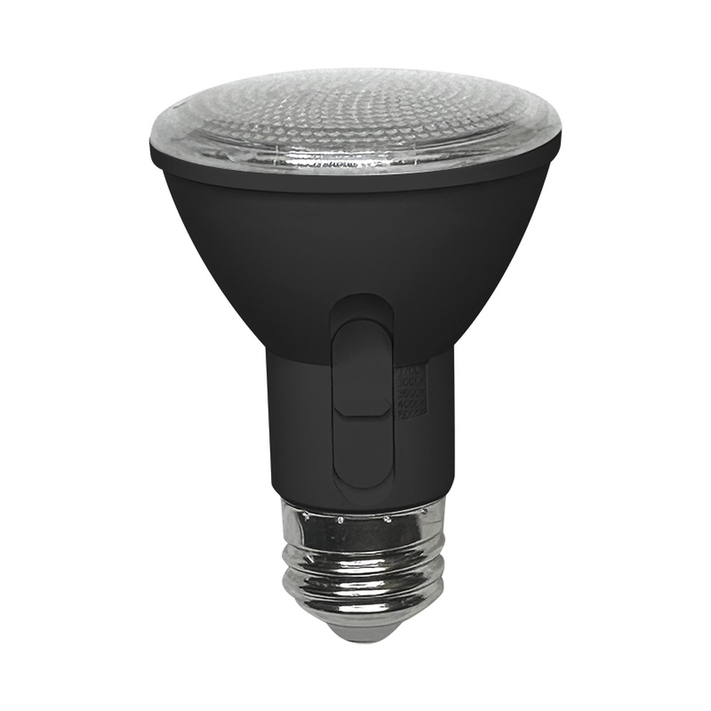 PAR20 7W 5CCT BLACK LED BULB