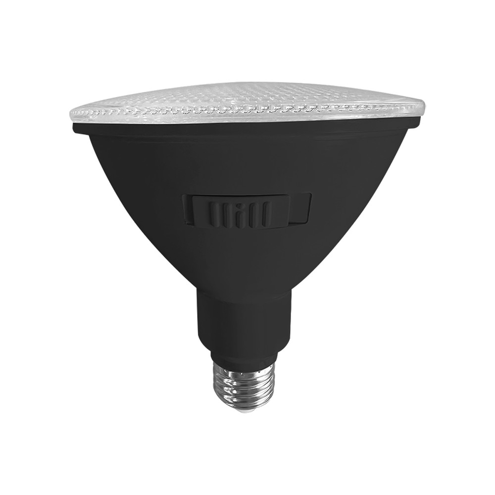 PAR38 16W 5CCT BLACK LED BULB
