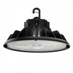 UFO HIGHBAY V3 240-200-150W 120-347V 50K BLACK CLEAR 90 DEG. MOTION BASE DIM 0-10V DLC PREMIUM - DLC ID
