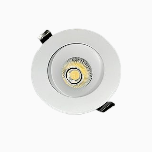 EDA-ECL - 4" REGRESSED GIMBAL - 17W (1268LM) - CRI 90 - SELECTABLE 27-30-35-40 - 10K - 0-10V DIMMABLE - 38 DEG. FT6