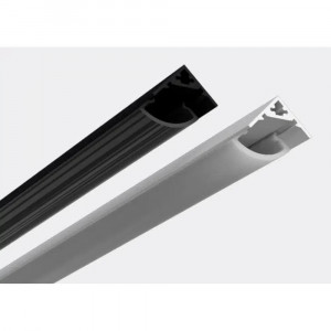 ALUMINUM PROFILE 2200 BLACK