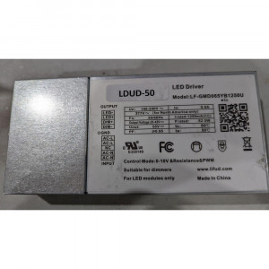 LED Driver Lifud 100-277VAC 27-42VDC 50W 1.20A Non-Dimmable