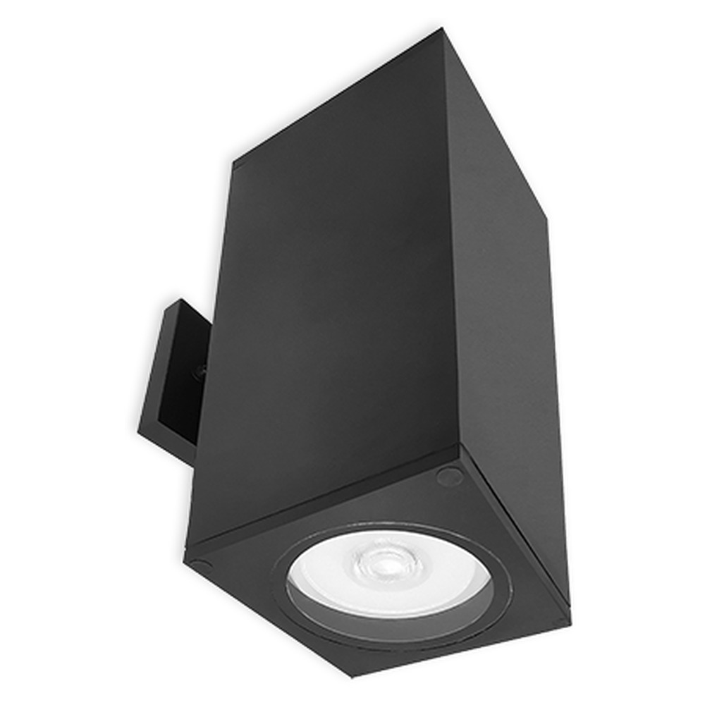 LWL-UDS30 - SQUARE - UP/DOWN LIGHT - FOR PAR30 OR PAR20 BULB NOT INCLUDED - PROTECTIVE GLASS INCLUDED. E26 SOCKET.