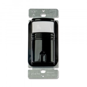 Capteur de mouvement mural PIR 3 voies avec neutre - Max 800W - 120V - Noir - V2