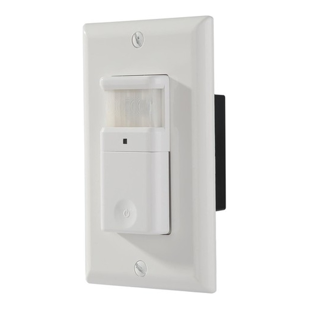 Motion Detector PIR switch 120V with neutral 15A 500W 180deg one-way 5s to 5min