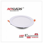 4 inch 5CCT slim panel WetLocation white (NX-4NSP-9W-5CCT)